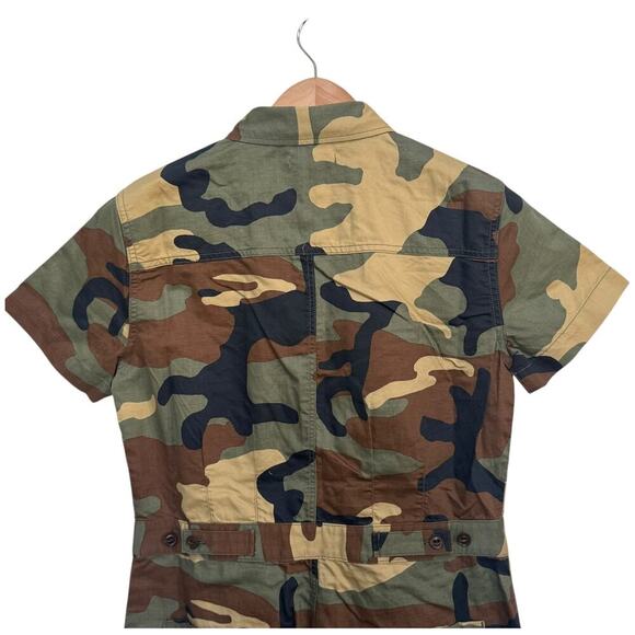 NWT OUTERKNOWN Army Green Camo S.E.A. Jumpsuit One Piece Size Small MSRP $228 - Picture 6 of 16